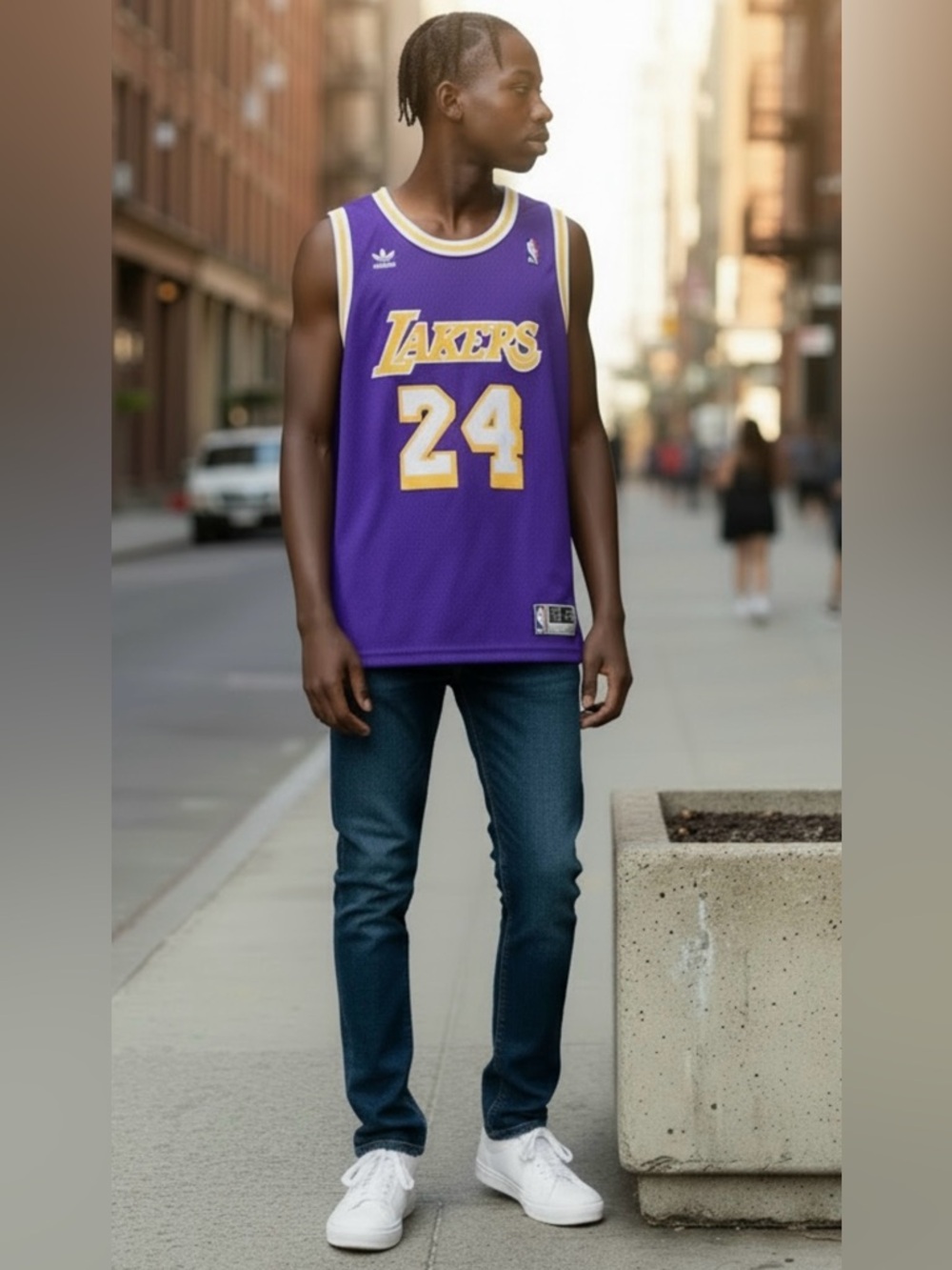 Brand New with tag official Adidas Kobe Bryant Jersey #24
